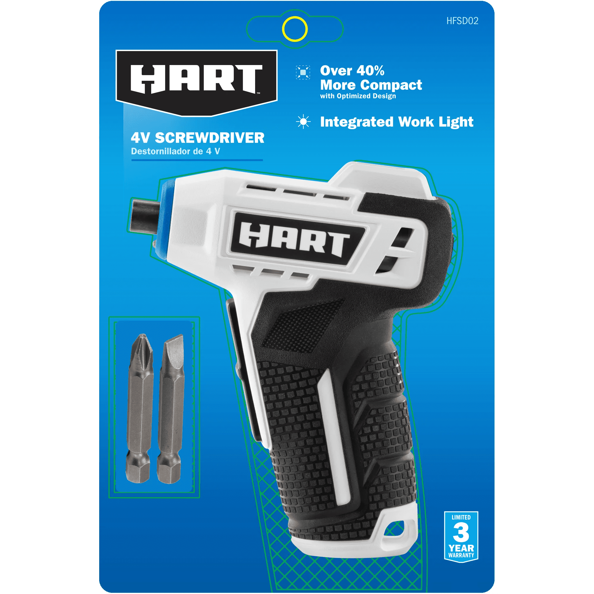 4-Volt USB Rechargeable Cordless 1/4" Size Screwdriver - Image 2