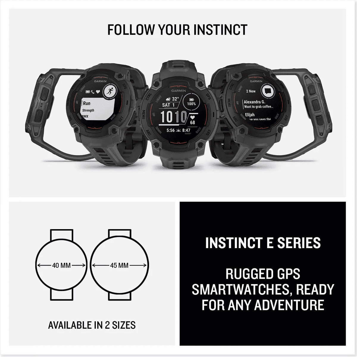 Garmin Instinct E Smartwatch - Image 11