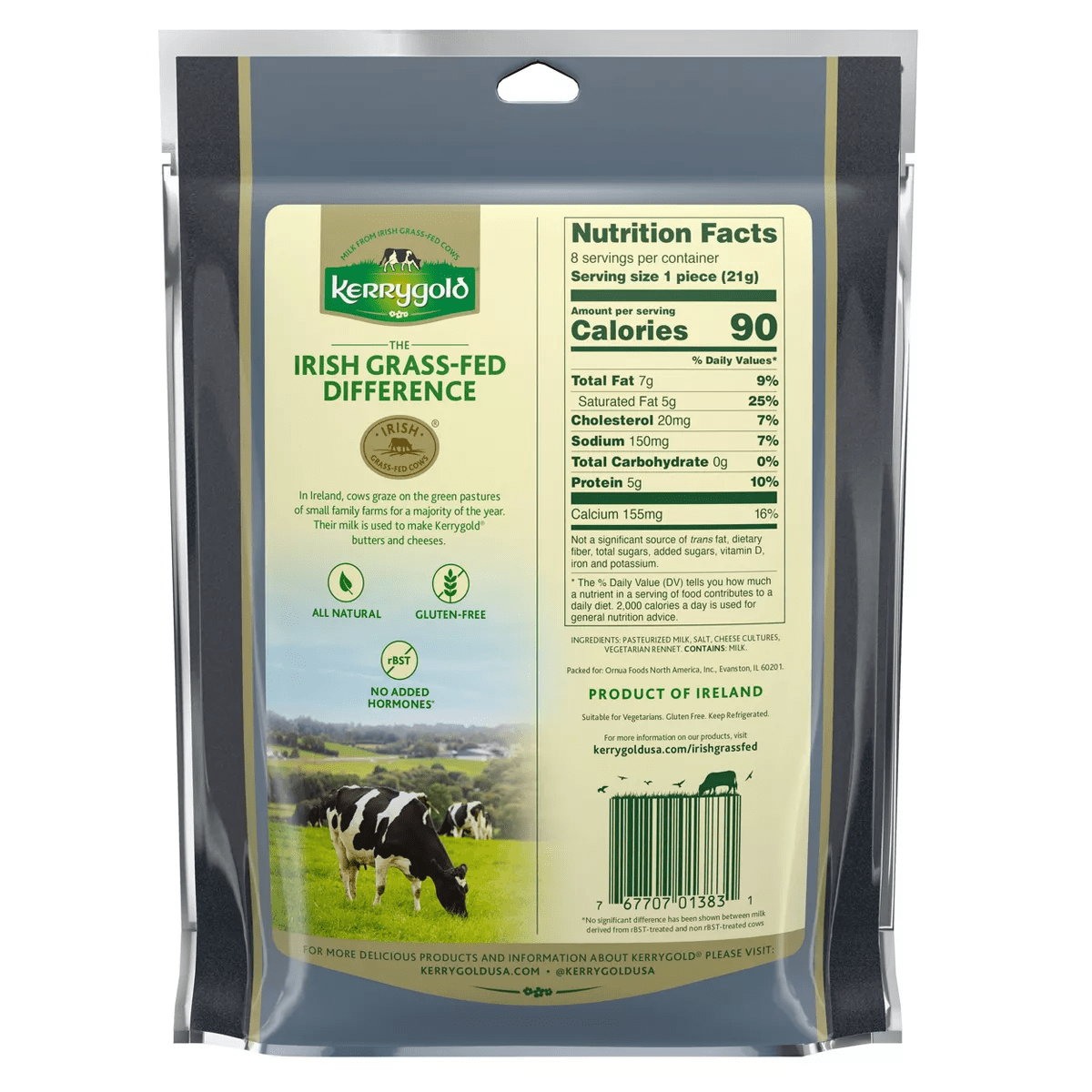 Kerrygold Aged Cheddar Cheese Snacking Sticks - 6Oz - Image 2