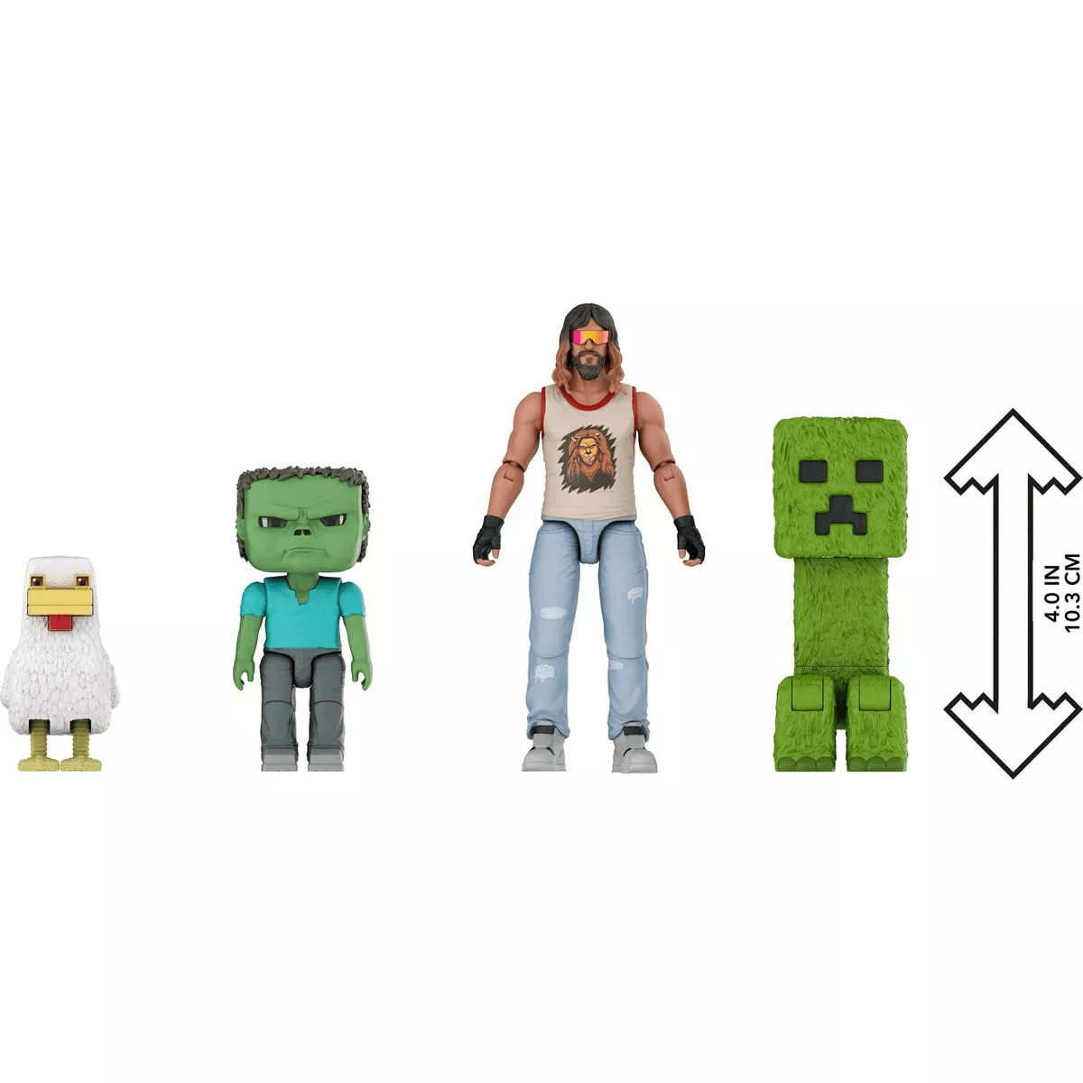 Minecraft Woodland Mansion Throwdown Toy Action Figure Multipack Inspired by the Movie - Image 3