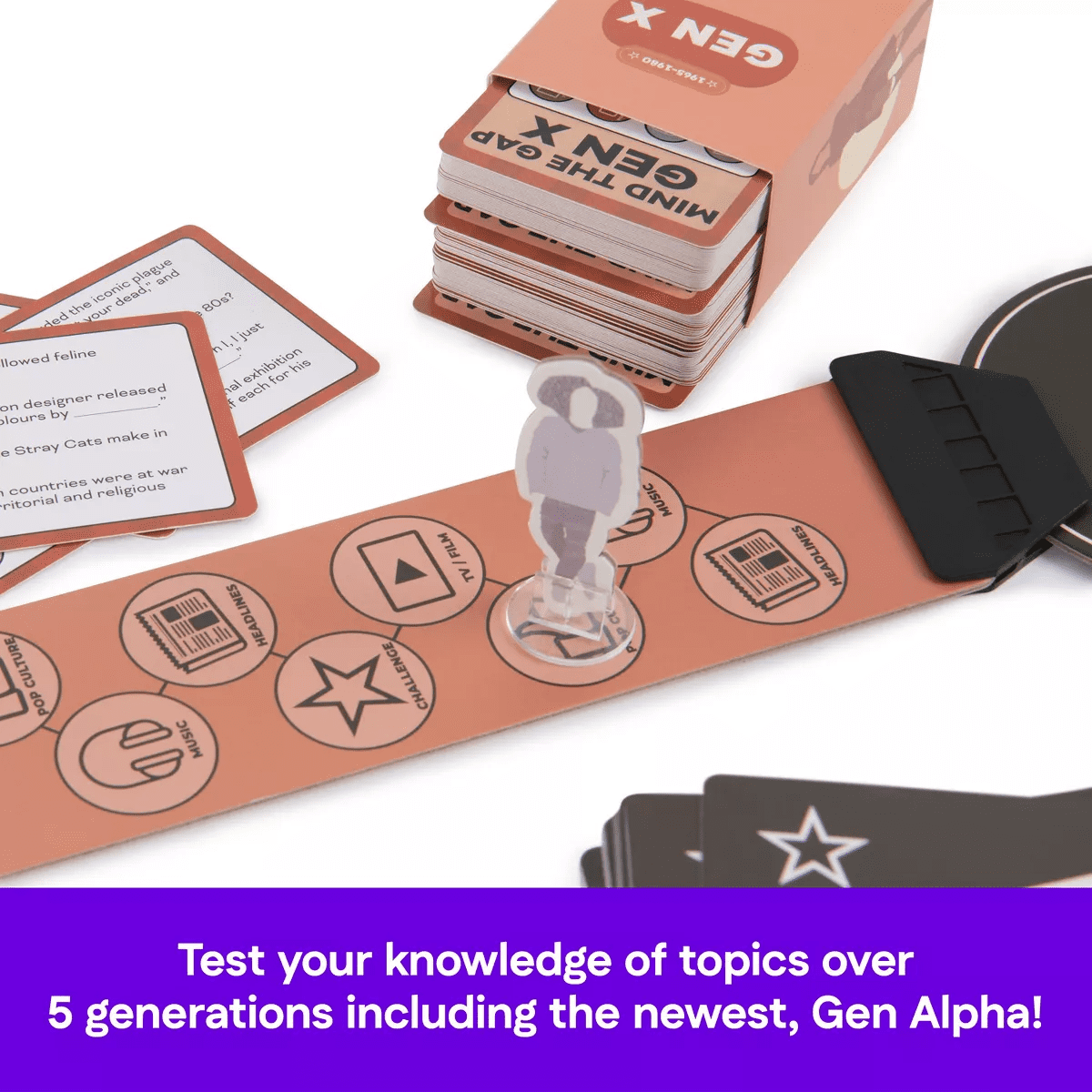 Spin Master Games Mind the Gap Connections Board Game - Image 5