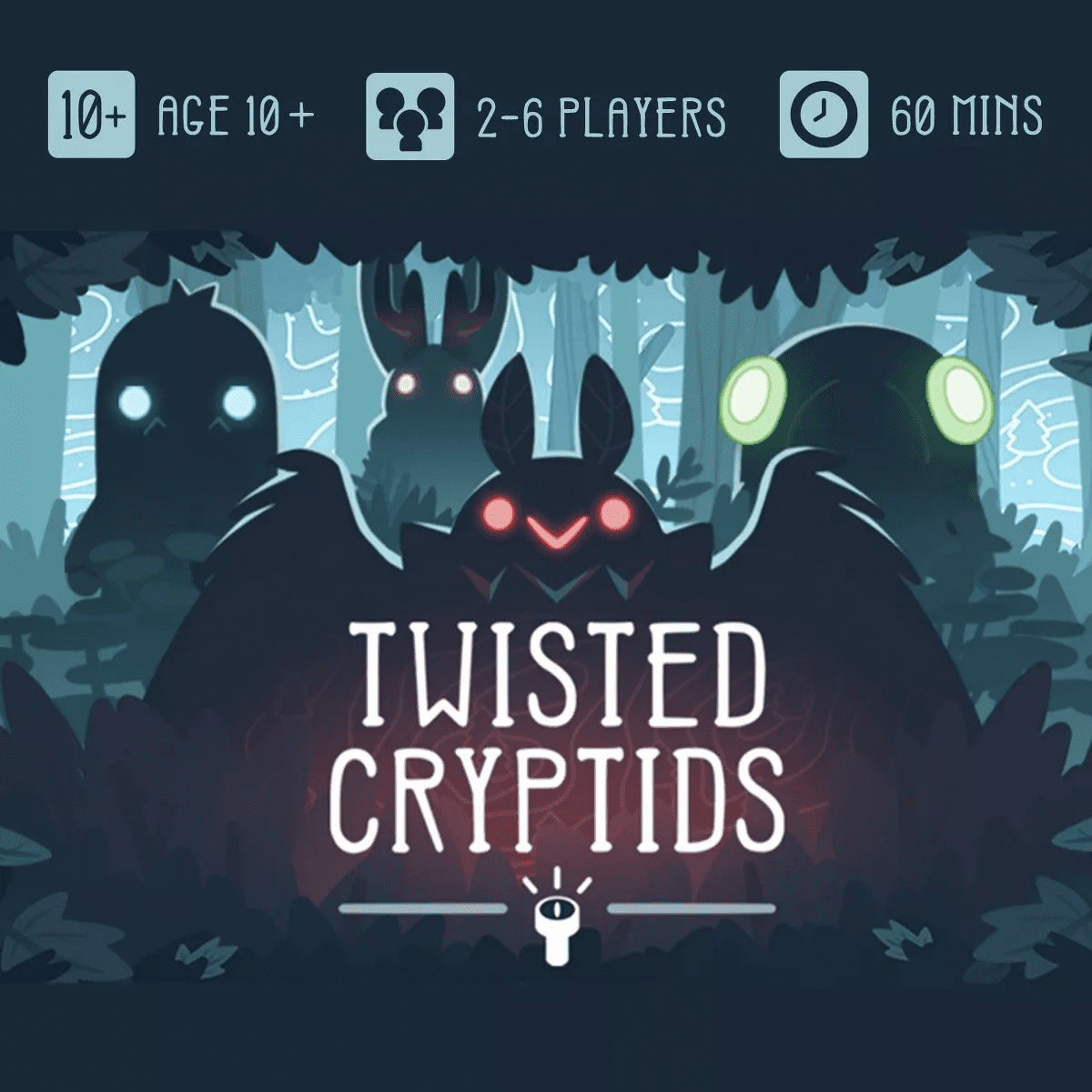 Teeturtle Twisted Cryptids Board Game: Creative Thinking, 30-60 Min Play, 2-4 Players, Includes Cards & Tokens - Image 9