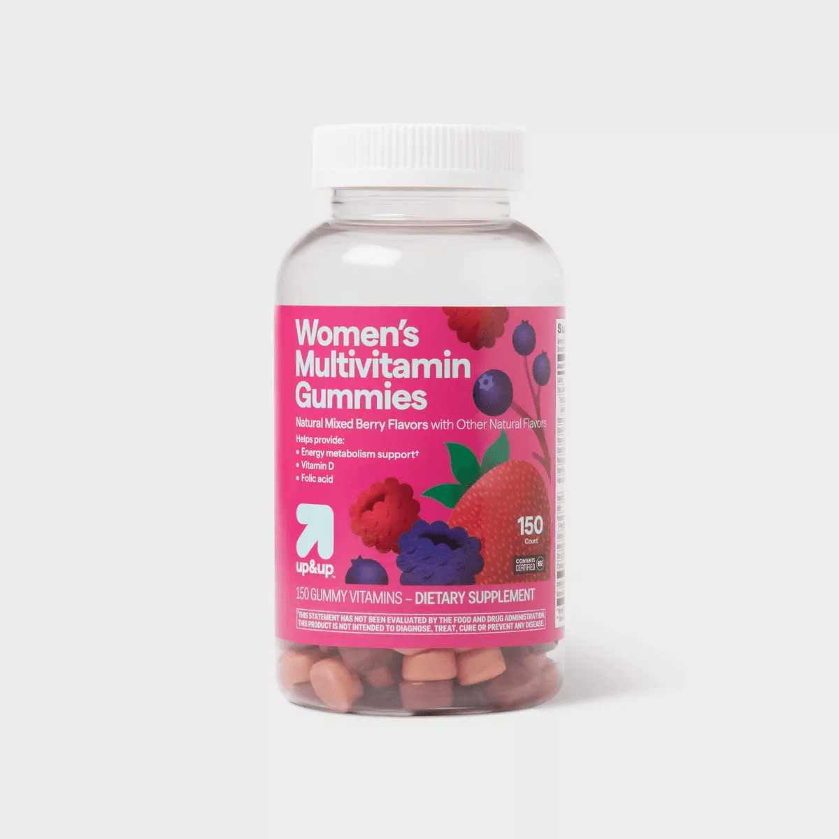 Women'S Multivitamin Gummies - Natural Berry - 150Ct - Up&Up™