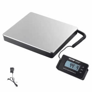 Digital Shipping Scale 440 Lbs. LCD Screen Package Food Scale with Timer, Tare Function for Home Wired Connection