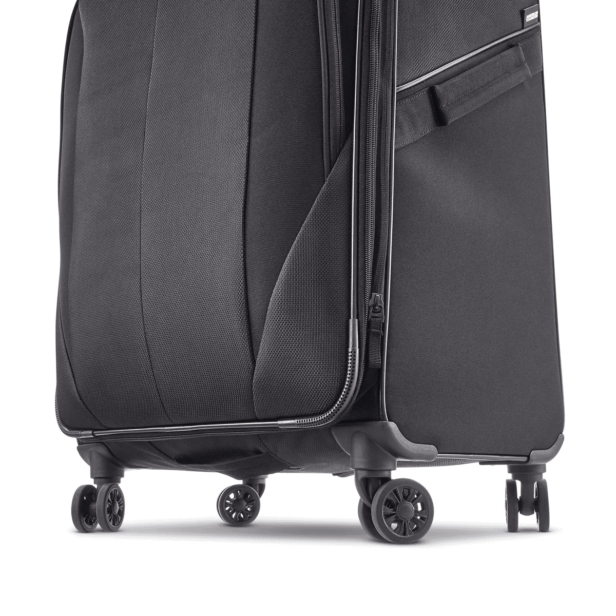 American Tourister Phenom Softside Large Checked Spinner Suitcase - Image 5
