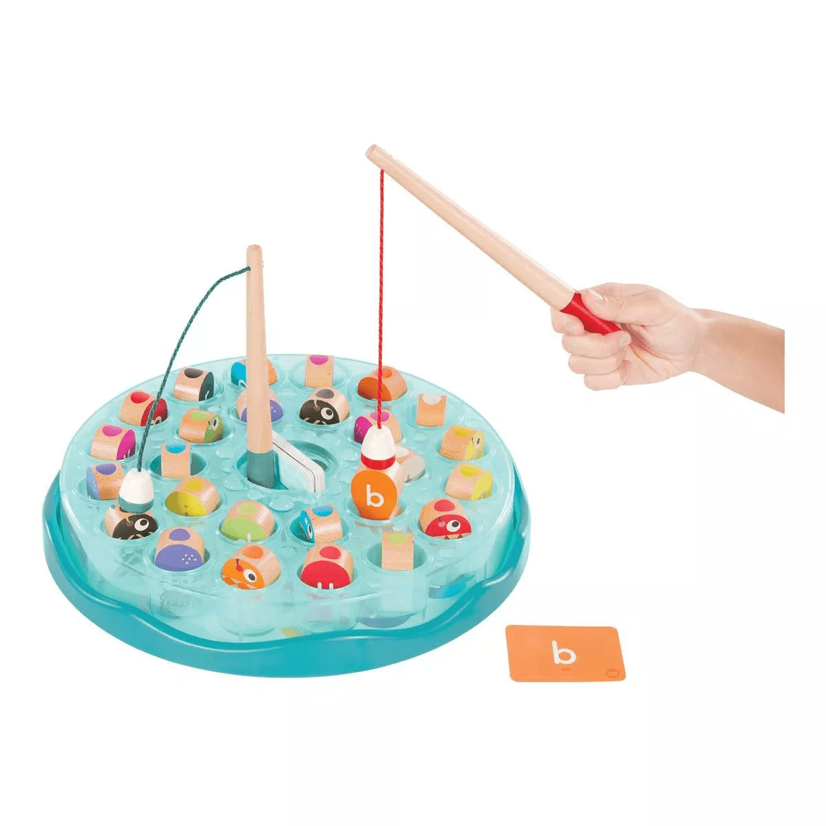 Battat Magnetic Alphabet Fishing Game - Image 2