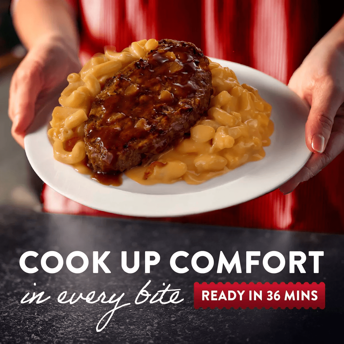 Stouffer'S Salisbury Steak with Mac and Cheese Frozen Meal - 9.625Oz - Image 3