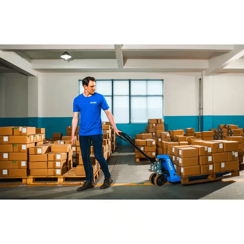 Heavy Duty (Industrial Grade) M30 Manual Pallet Jack 6,600 Lbs. 27 In. X 48 In. German Seal System - Image 10