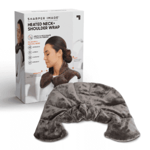 Sharper Image Heated Neck and Shoulder Wrap