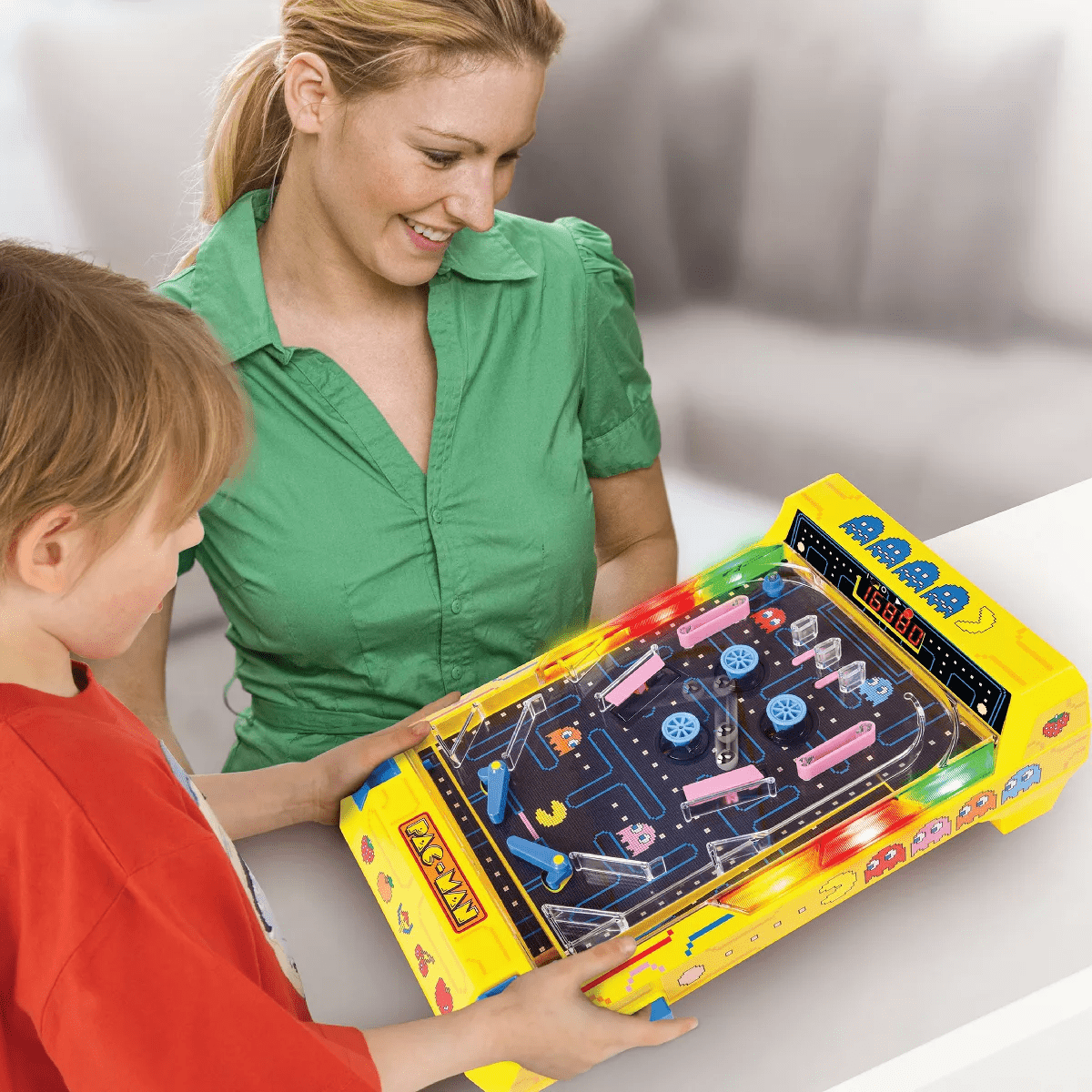 Ambassador Games: Pac-Man Arcade Pinball - Light & Sound Tabletop Game, Ages 6+ - Image 6