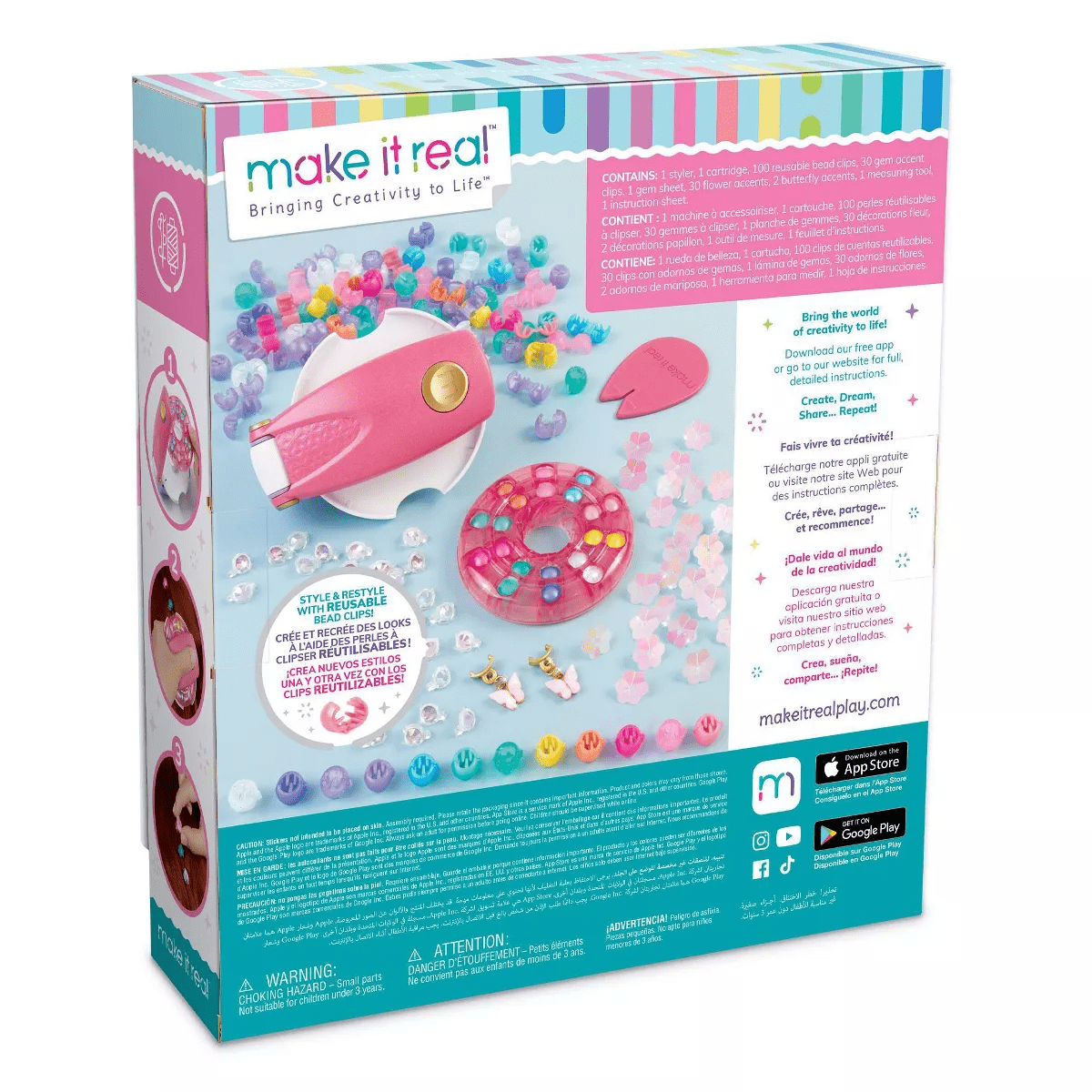 Make It Real Snap 'N Glam Hair Styling Set - Image 3