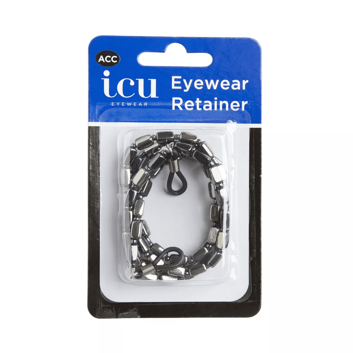 ICU Eyewear Black Beaded Eyeglass Retaining Chain - 1Ct - Image 2