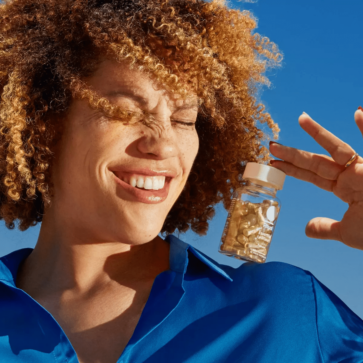 Ritual Postnatal Multivitamin with Vegan Omega-3 DHA, Choline, and Vitamins A, C, D3 and Zinc Vegan Capsules - Mint Essenced - 60Ct - Image 3