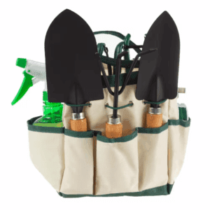 8.25 In. Garden Tool and Tote Set (8-Piece)