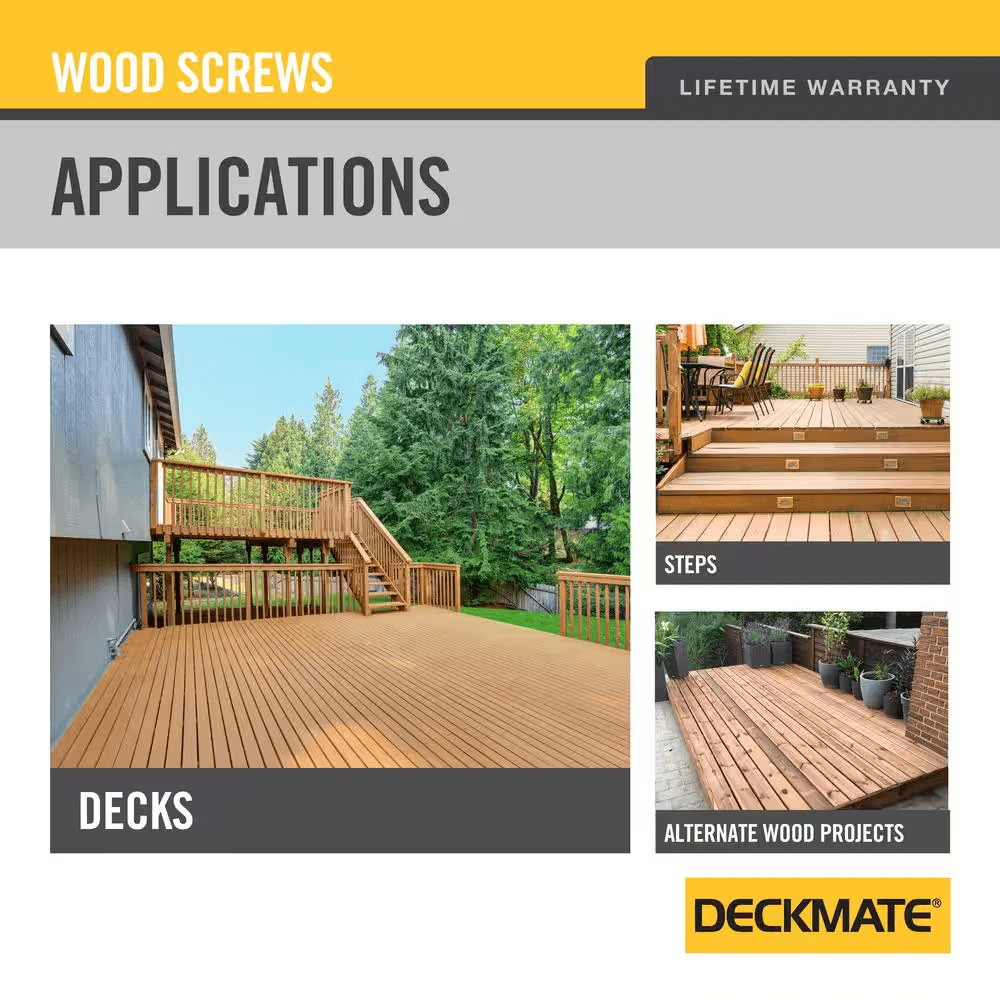 #9 X 3 In. Tan Star Flat Head Wood Deck Screw (25 Lbs. / 1543-Pieces) - Image 5