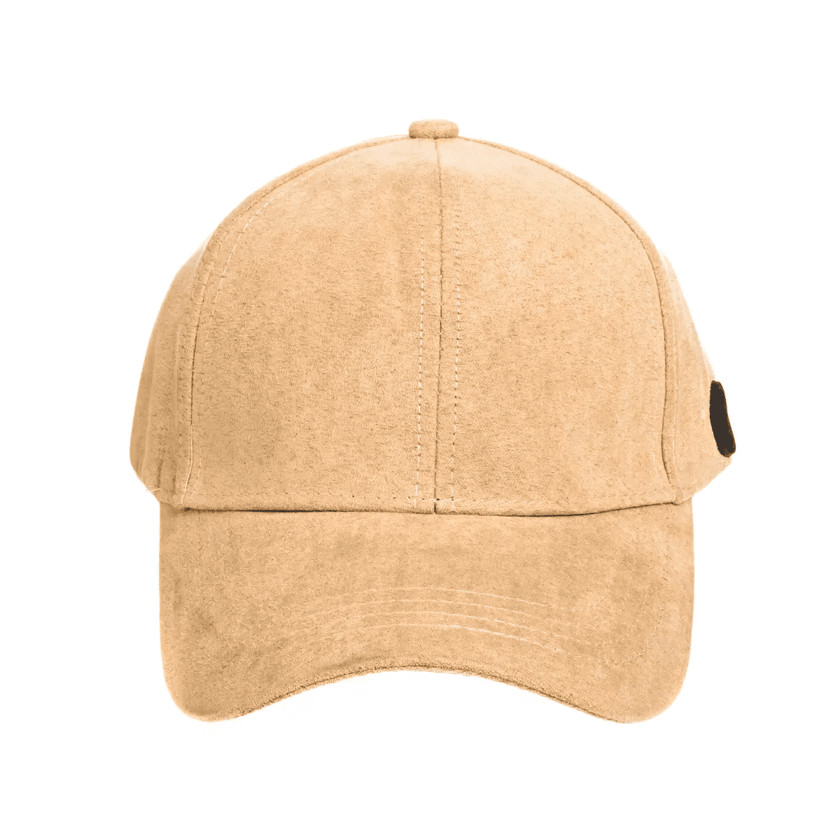 French Connection Microsuede Baseball Cap - Strapback Metal Closure - Image 2