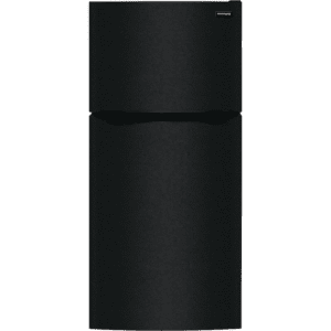 18.3-Cu Ft Standard-Depth 30-In Wide Top-Freezer Refrigerator ( Black ) Garage Ready