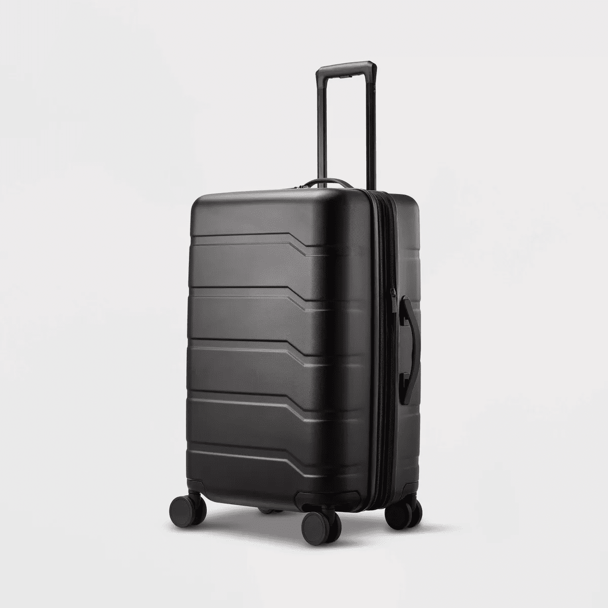 Hardside Medium Checked Suitcase - Open Story - Image 9