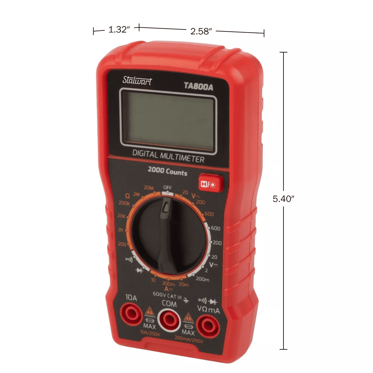 Stalwart Digital Multimeter Voltage Tester - Image 7