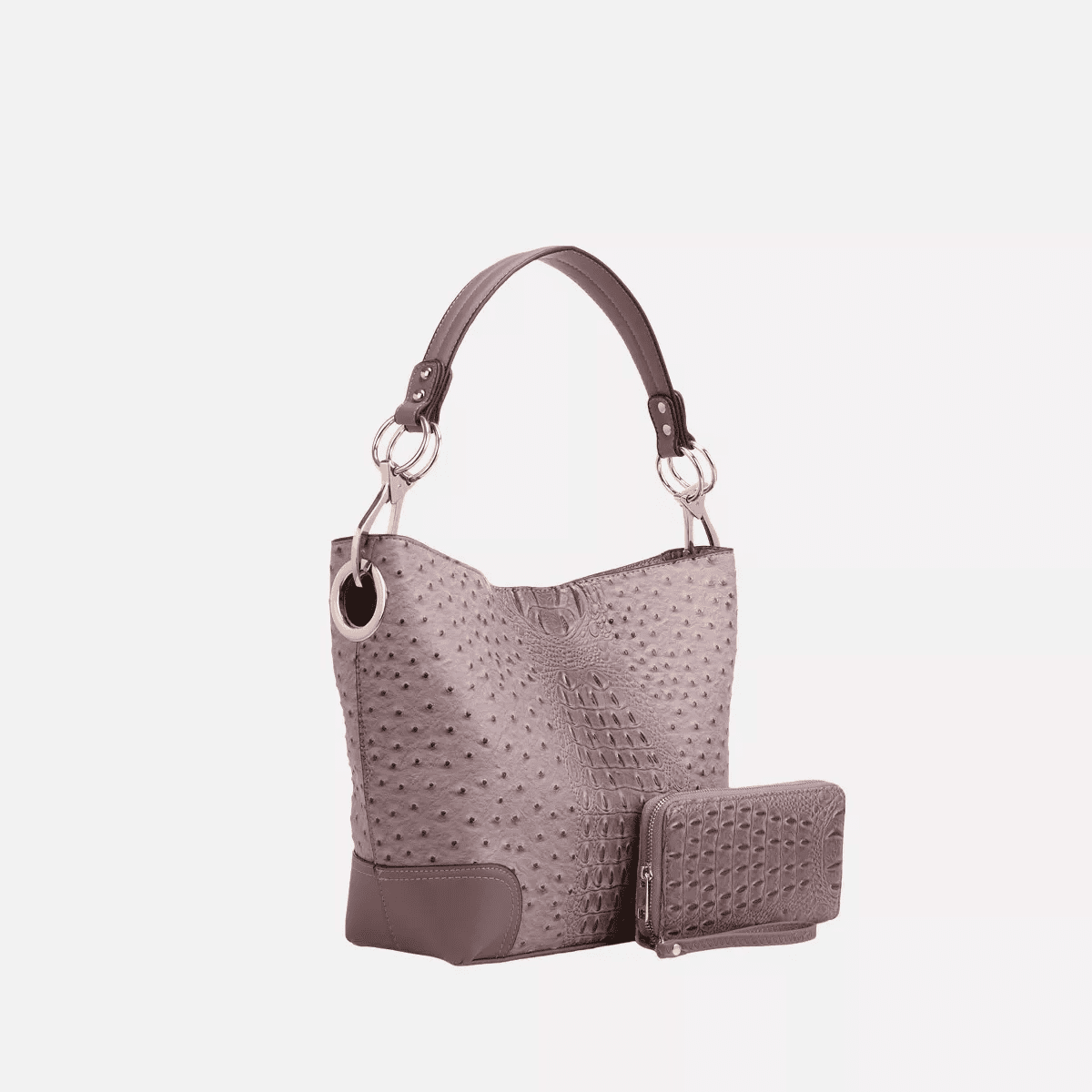 MKF Collection Wandy Soft Vegan Leather Hobo & Wallet Set by Mia K - Image 17