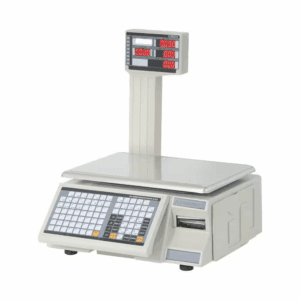Electronic Price Computing Scale, 66 LB. Digital Deli Weight Scales, LCD and LED Digital Commercial Food Scale