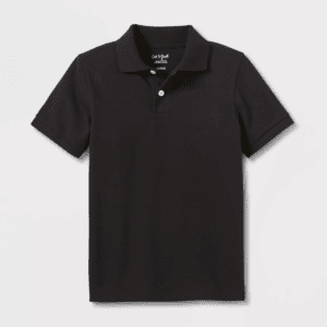 Boys' Short Sleeve Pique Uniform Polo Shirt - Cat & Jack™