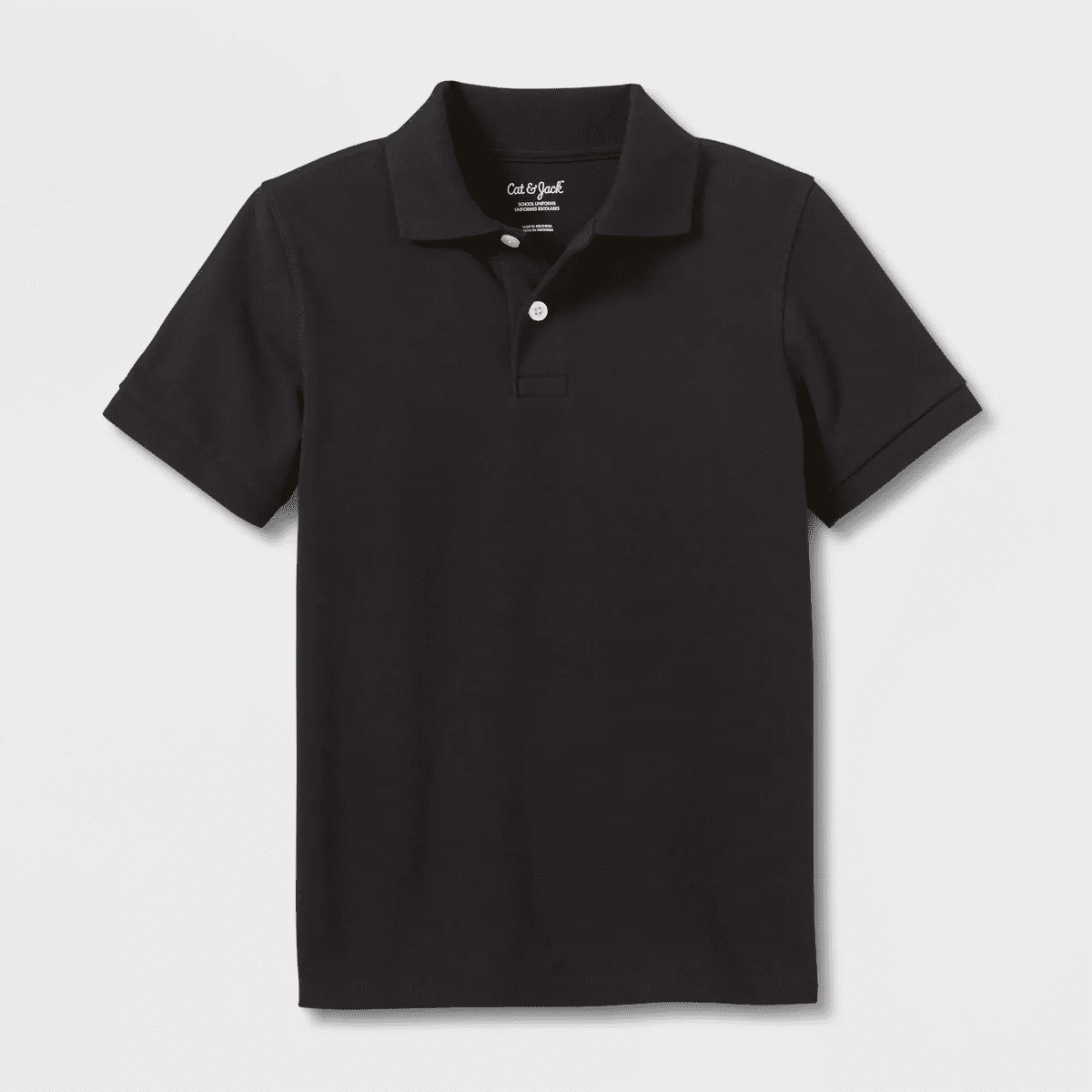 Boys' Short Sleeve Pique Uniform Polo Shirt - Cat & Jack™
