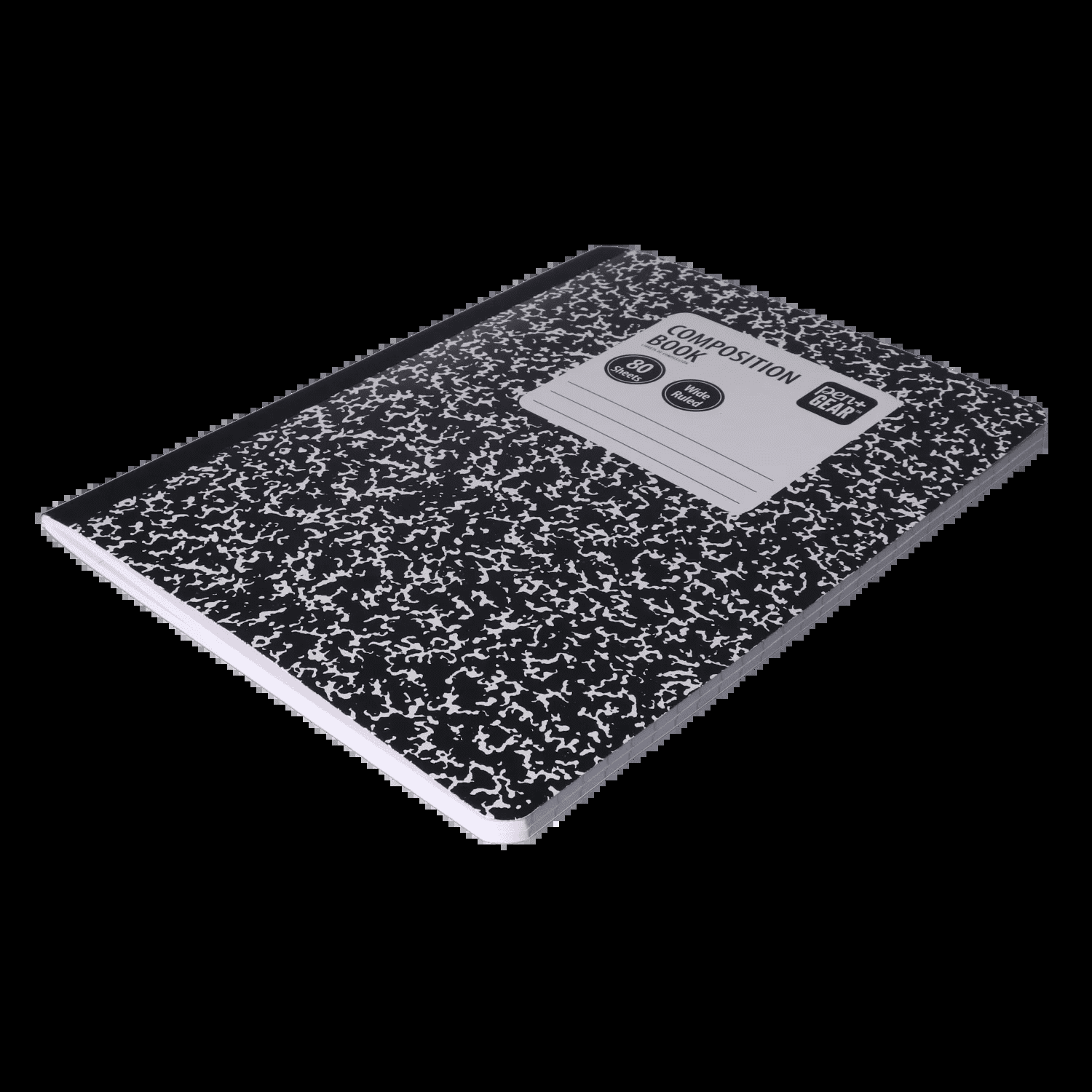 Composition Book, Wide Ruled, 7.5"X 9.75", Marble Design, Paper Cover, 80 Sheets - Image 5