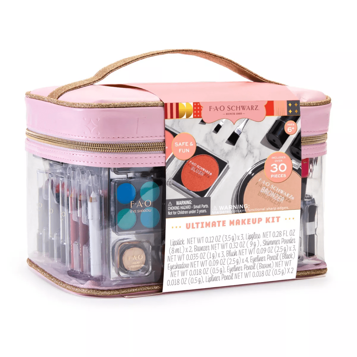 FAO Schwarz 33Pc Ultimate Makeup Artist Kit - Image 5