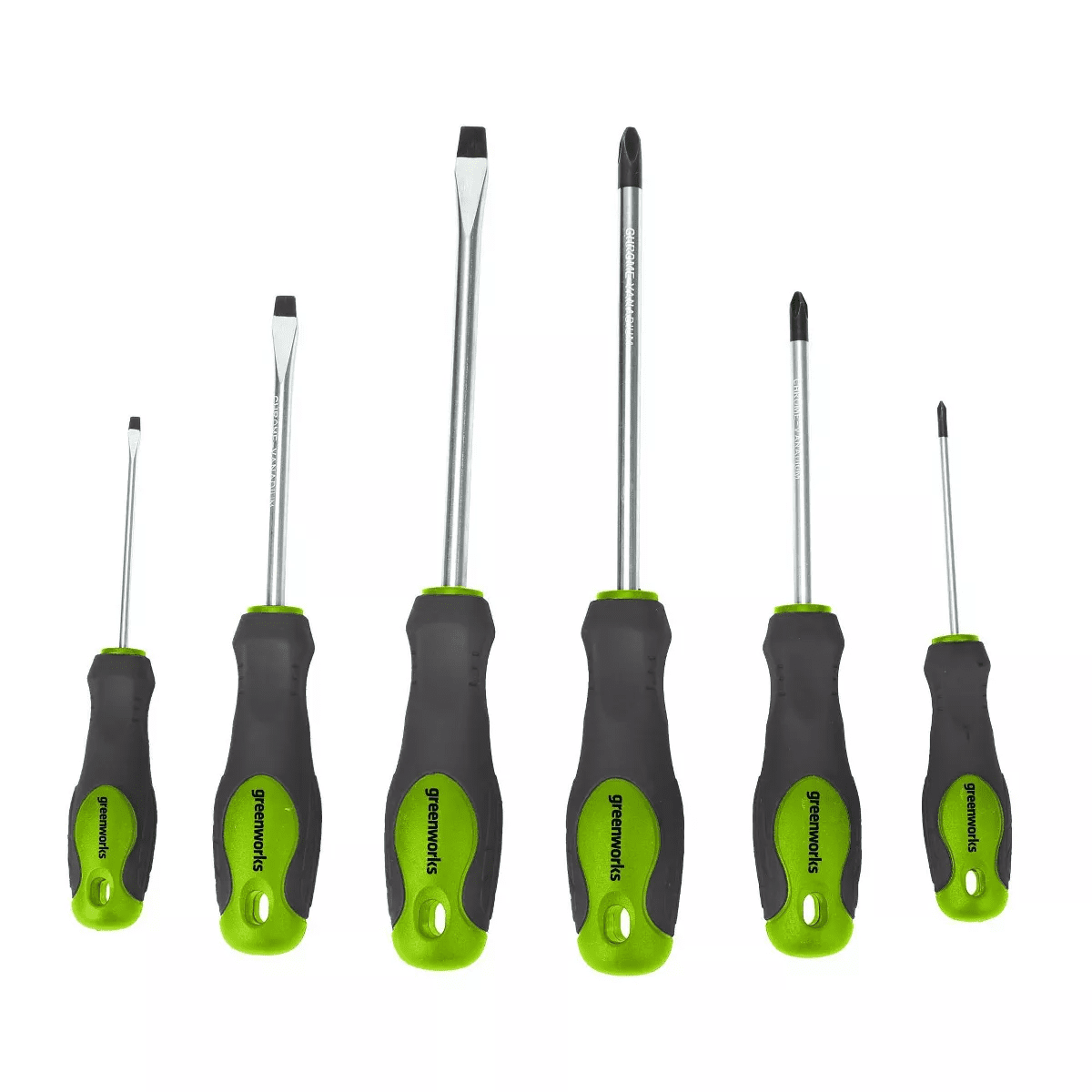 Greenworks 6Pc Household Screwdriver Set