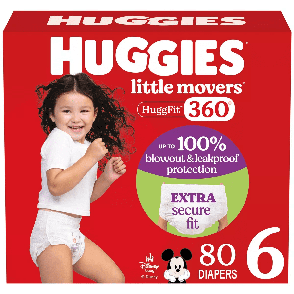 Huggies Little Movers Huggfit 360 Diapers - Image 17