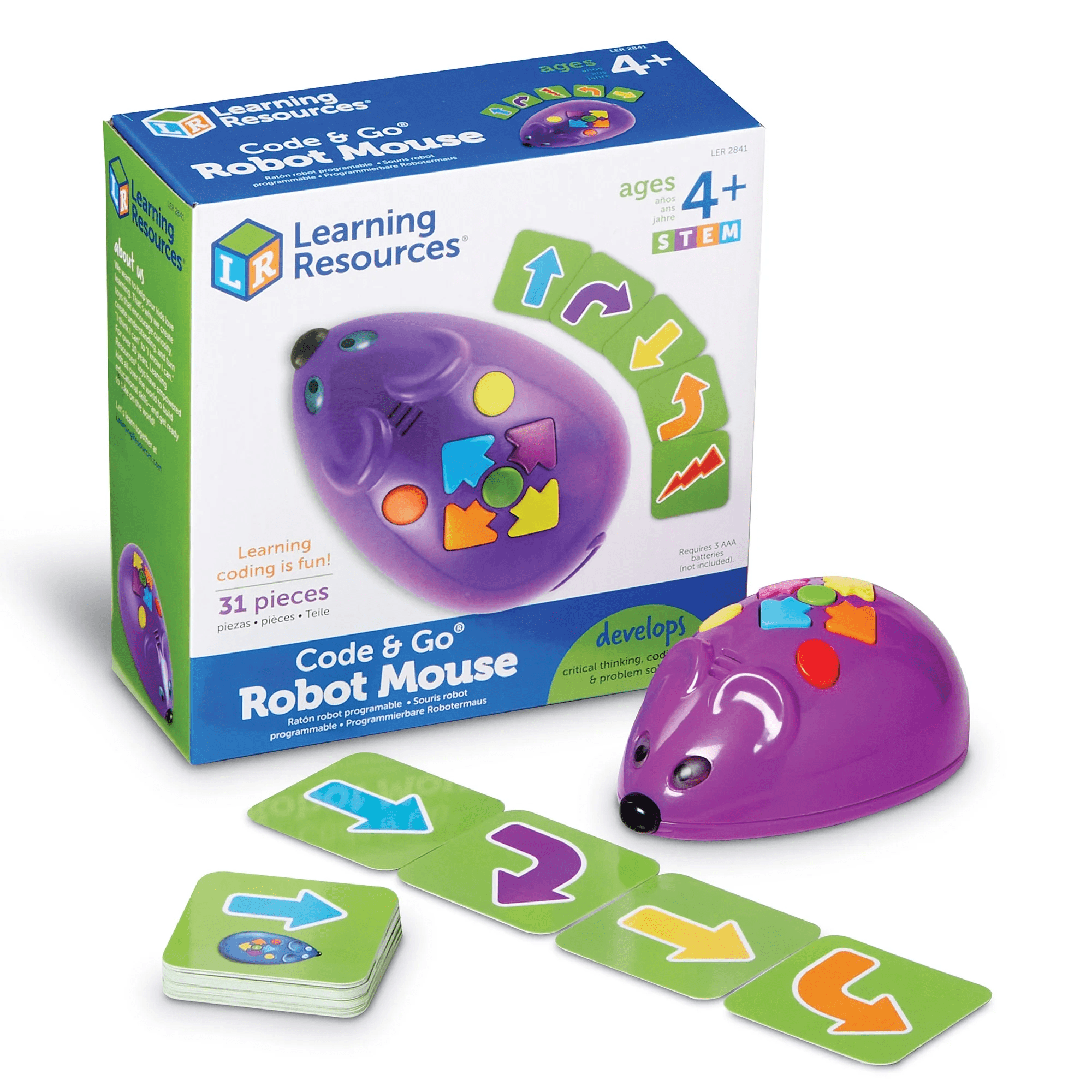 Code & Go™ Robot Mouse Classroom Set, Preschooler and Toddler Screen Free Coding Toys, Ages 5,6,7+ - Image 5