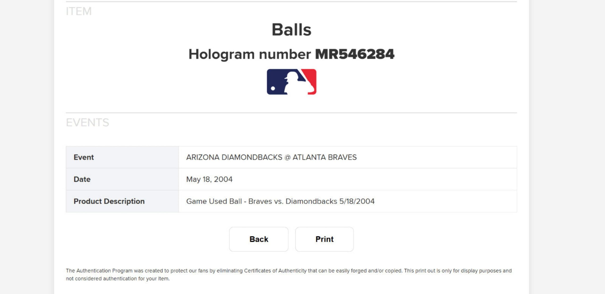 Historic Randy Johnson 2004 Perfect Game Signed Inscribed Game Used Baseball JSA - Image 7