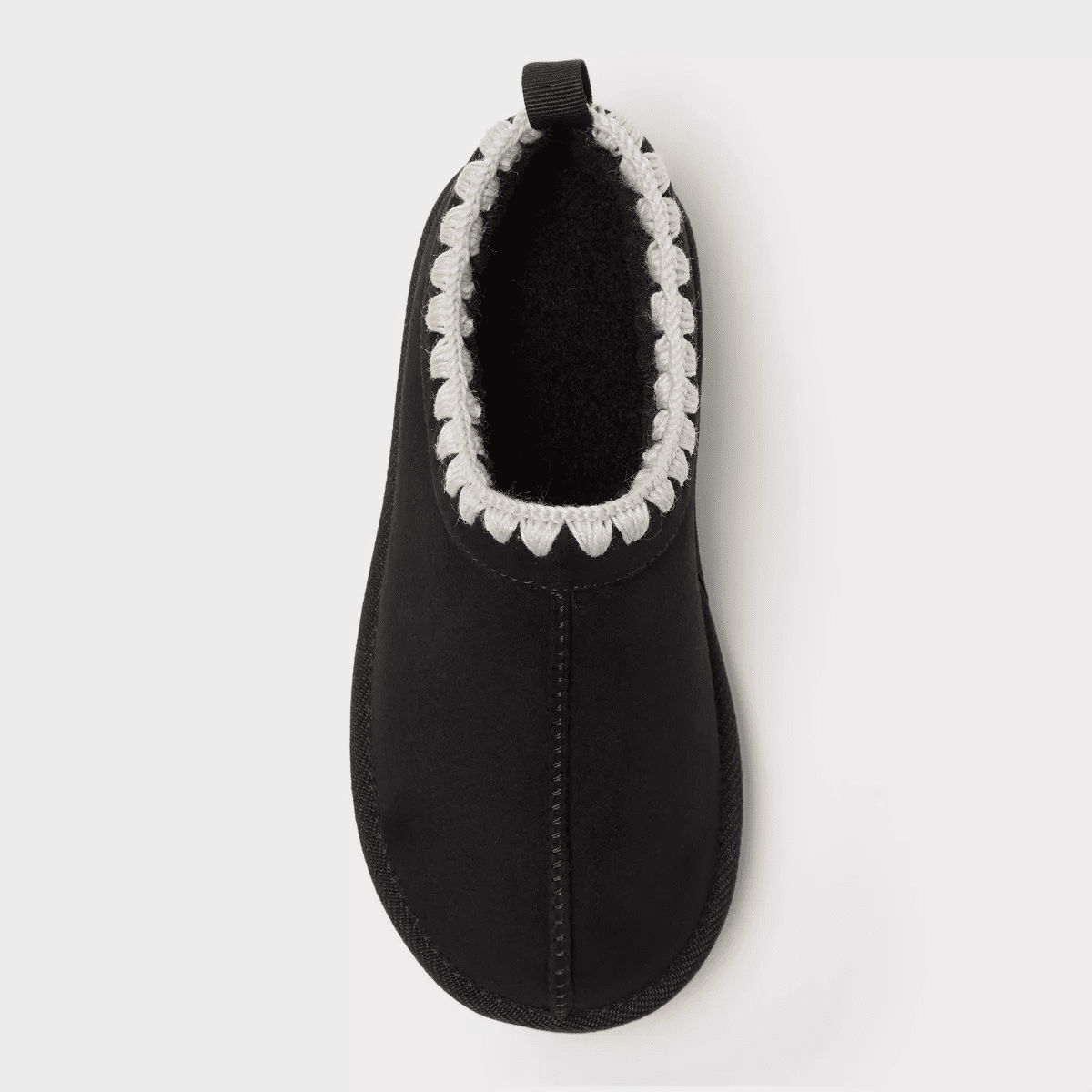 Kids' Nola Faux Suede Clog Slippers - Cat & Jack Brown - Image 3