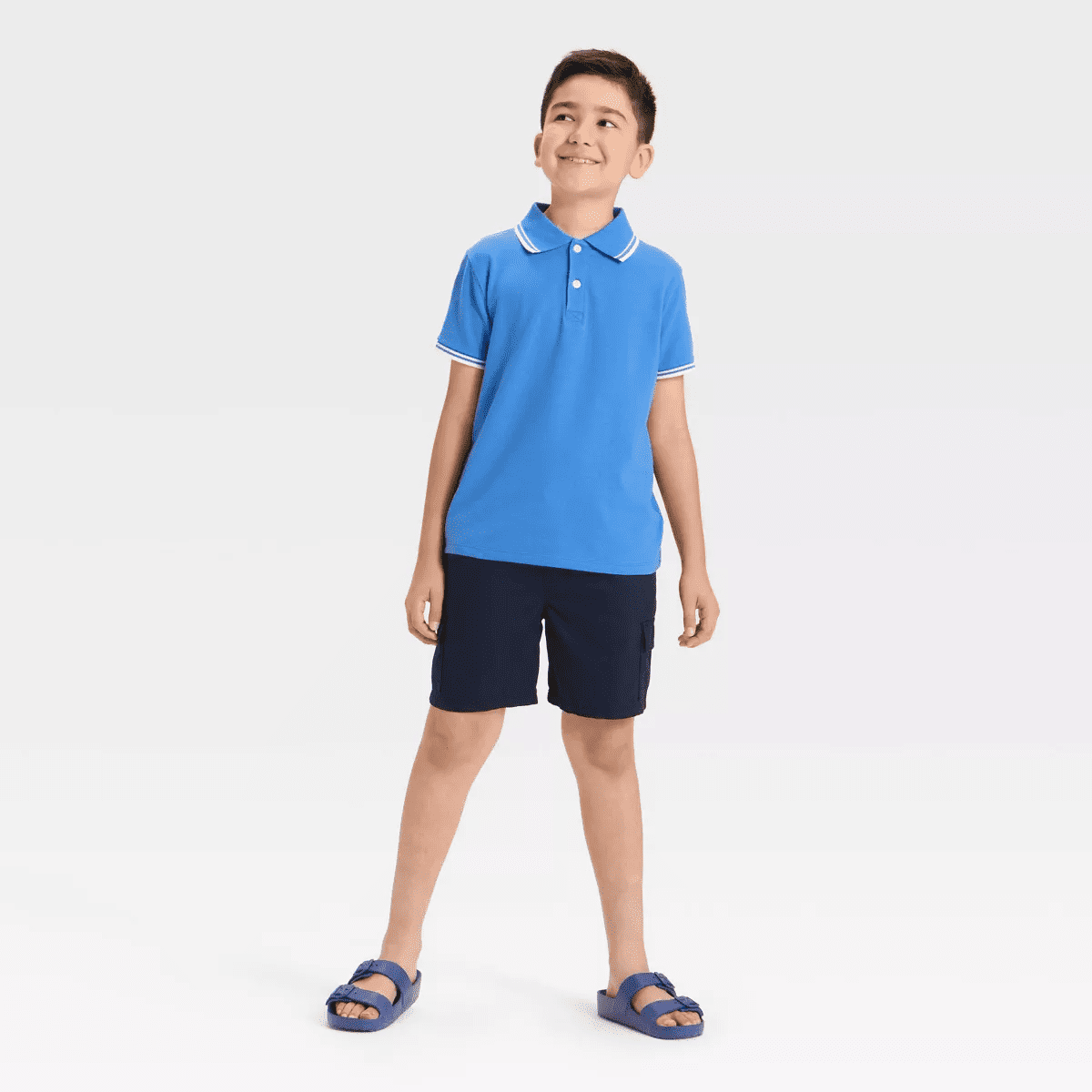 Boys' Short Sleeve Tipping T-Shirt - Cat & Jack™ - Image 3