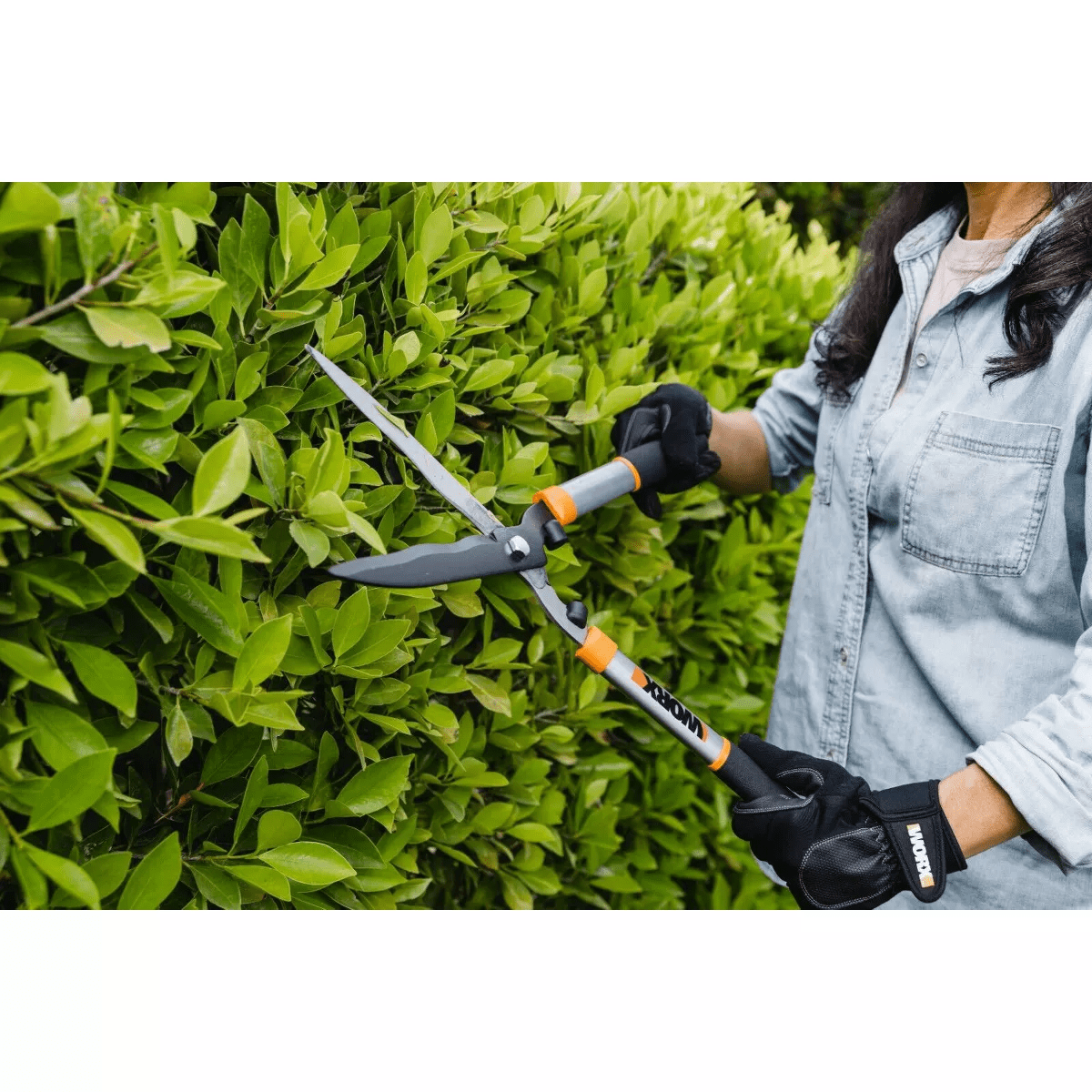 Worx WG062 9" Steel Blade Hedge Shears - Image 5
