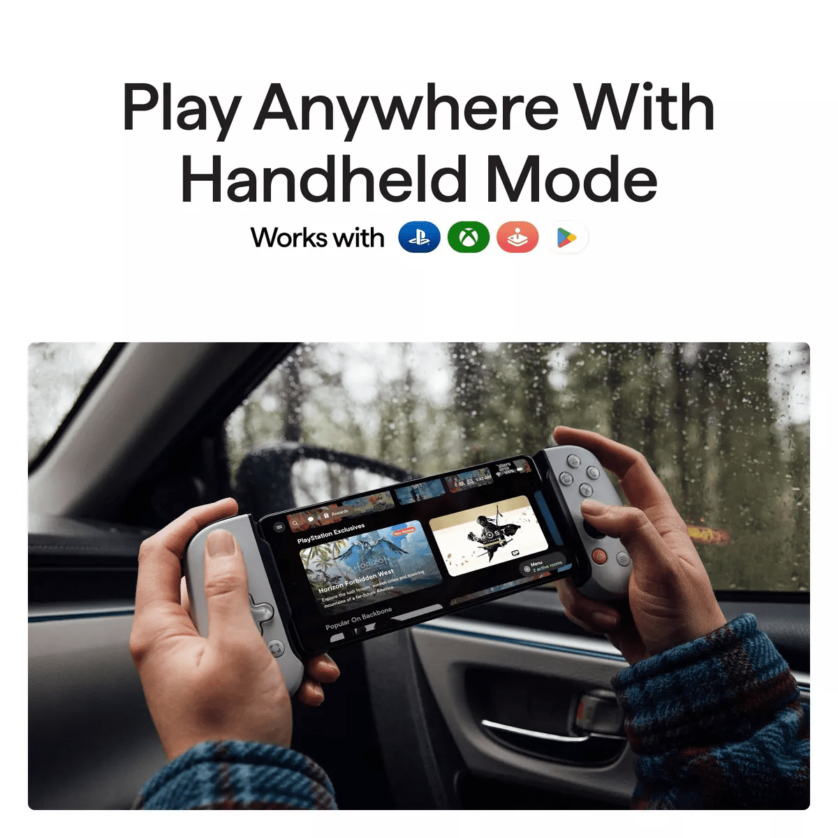 Backbone One Playstation Edition (Lightning) Mobile Gaming Controller for Iphone - Gen 2 White: Apple Compatible Accessory - Image 2