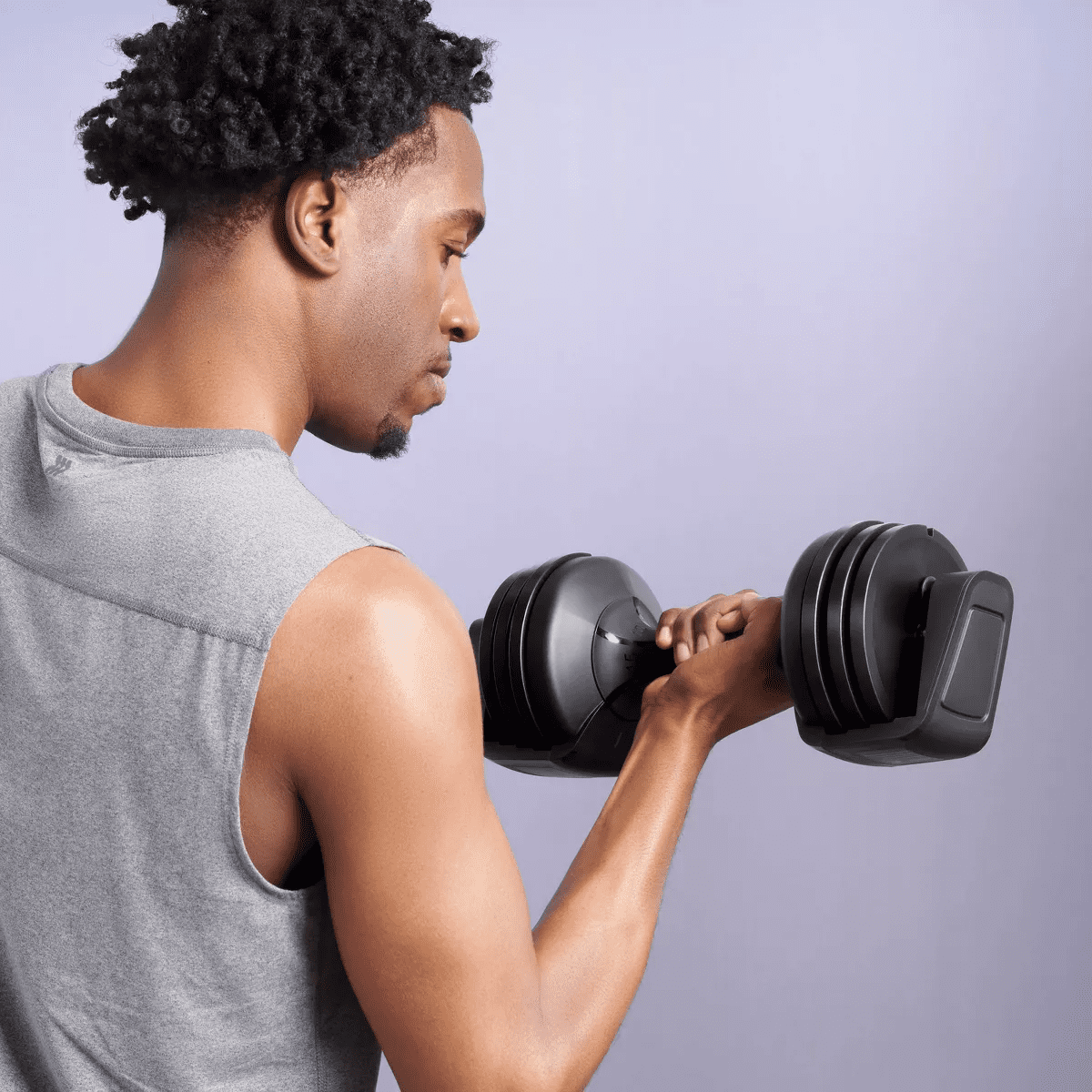 Adjustable Dumbbell 25Lbs - All in Motion™: Steel & Plastic, Single Piece - Image 5