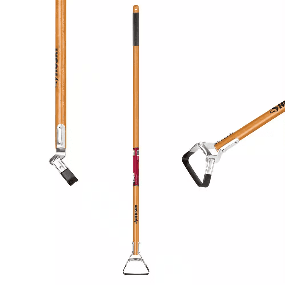 54 In. L Wood Handle Action Hoe with Grip - Image 6