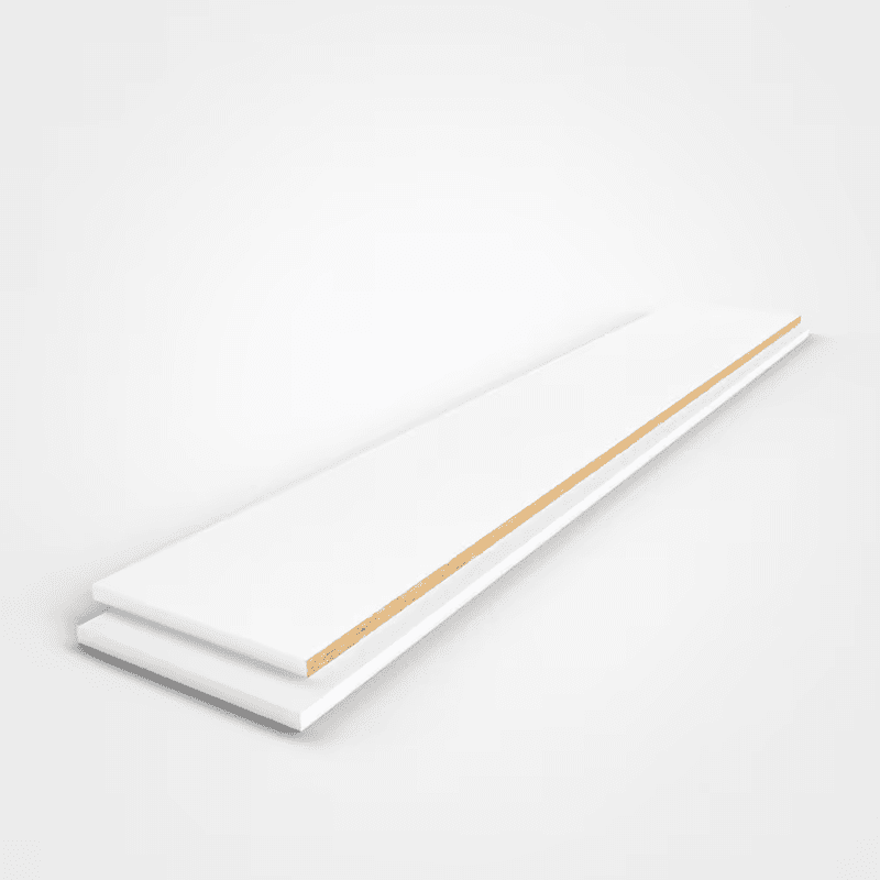 11.75-In D X 72.5-In L White Melamine Rectangular Shelf Board - Image 2