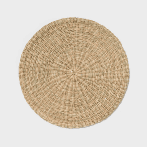 15" round Woven Seagrass Charger Natural - Threshold™