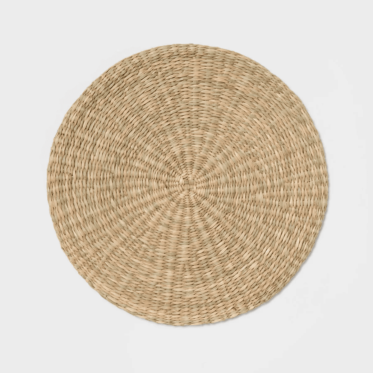 15" round Woven Seagrass Charger Natural - Threshold™