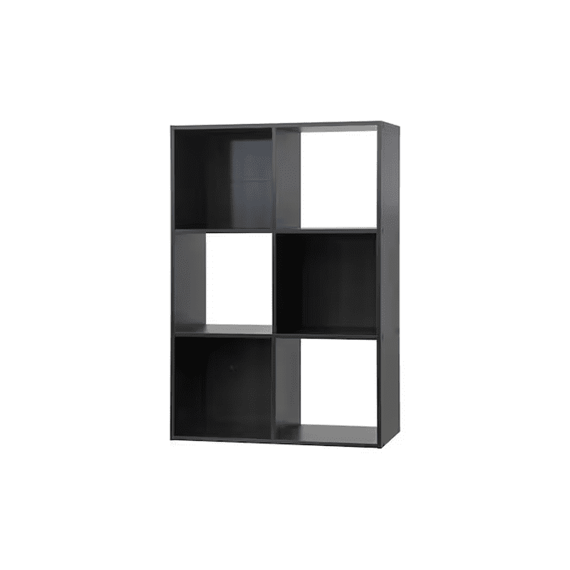 35.88-In H X 24.13-In W X 11.63-In D Rye Stackable Wood Laminate 6 Cube Organizer - Image 19