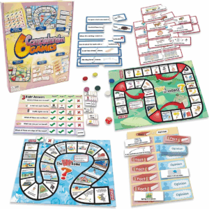 Junior Learning: 6 Comprehension Board Games