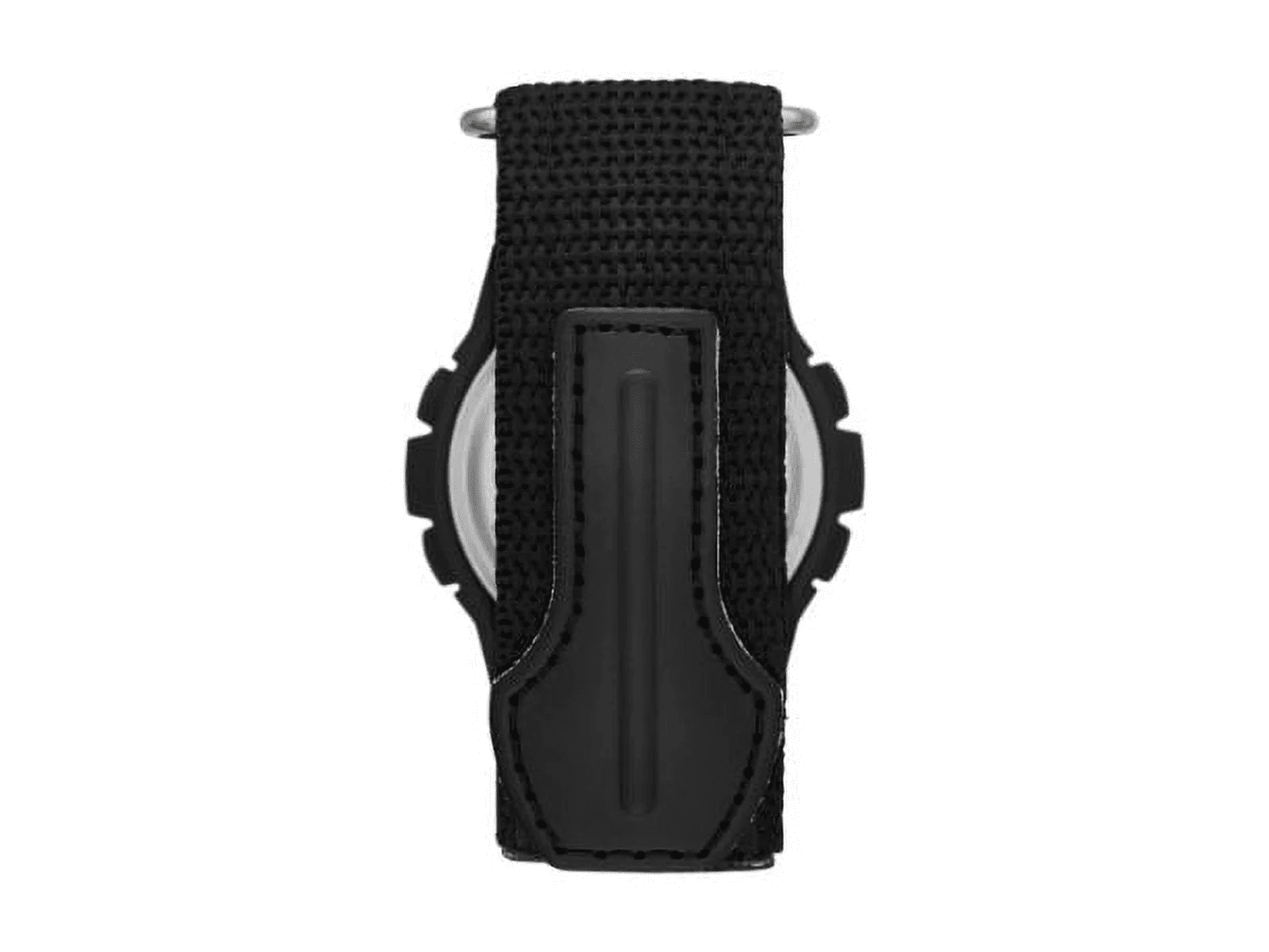 Men'S Digital Watch:Black Case, Positive Display, Nylon Fastwrap Strap (FMDOGE013) - Image 3