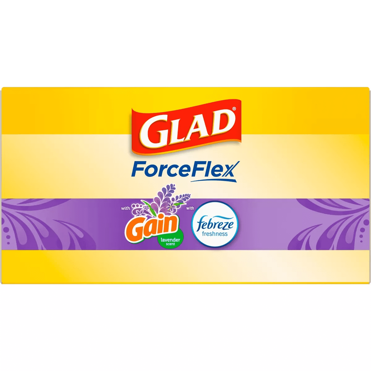 Glad Forceflex Tall Kitchen Drawstring Trash Bags - Febreze Lavender - 13 Gallon - Image 15