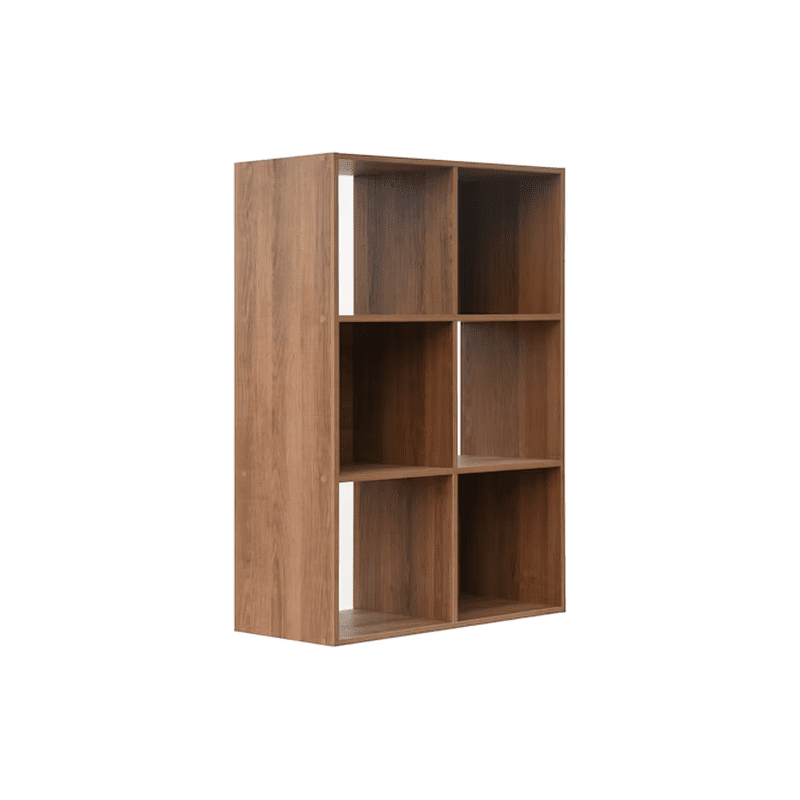 35.88-In H X 24.13-In W X 11.63-In D Rye Stackable Wood Laminate 6 Cube Organizer - Image 12