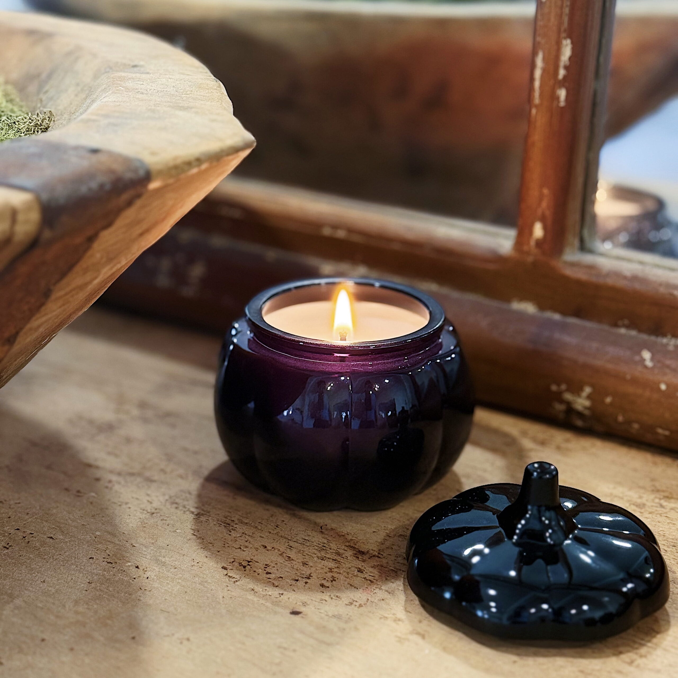 Better Homes and Gardens 1-Wick Pumpkin Jar Candle, Spicy Cinnamon Stick, 5 Oz - Image 9