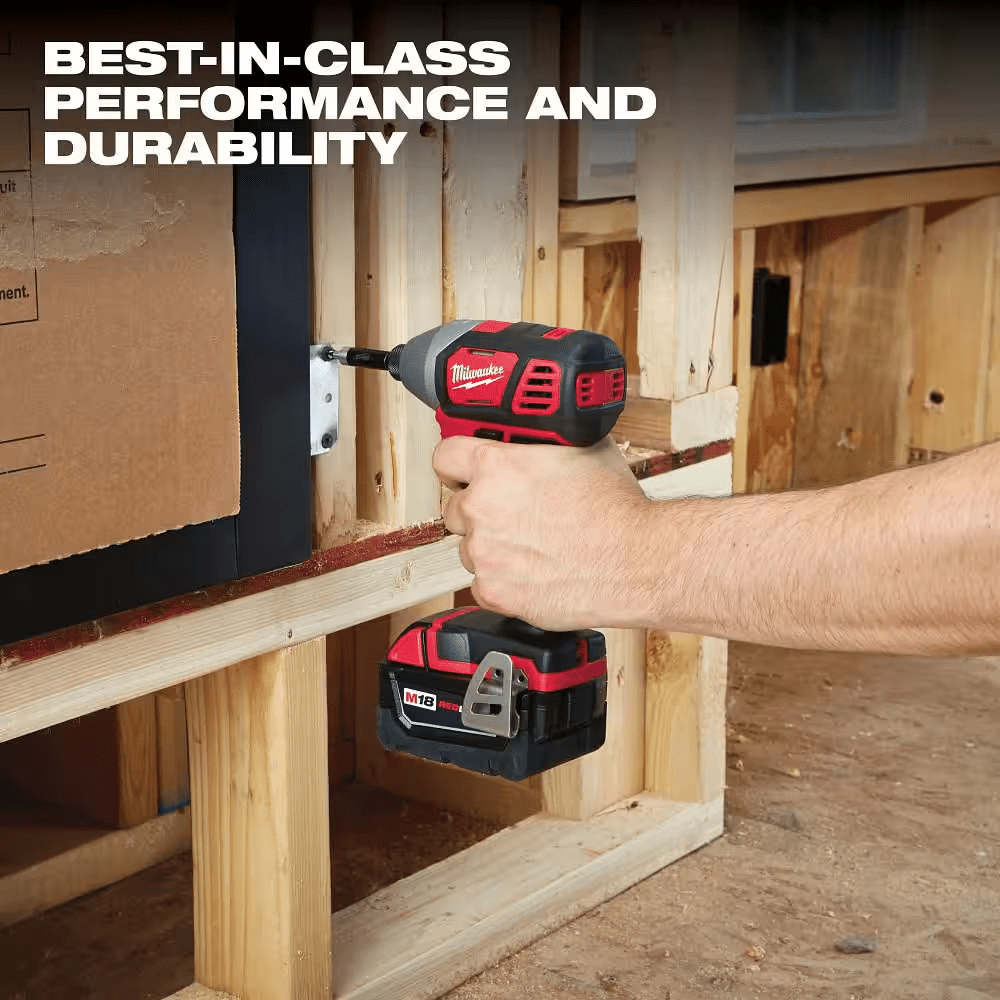 M18 18V Lithium-Ion Cordless Combo Tool Kit (4-Tool) W/(2) 3.0Ah Batteries, (1) Charger, (1) Tool Bag - Image 5