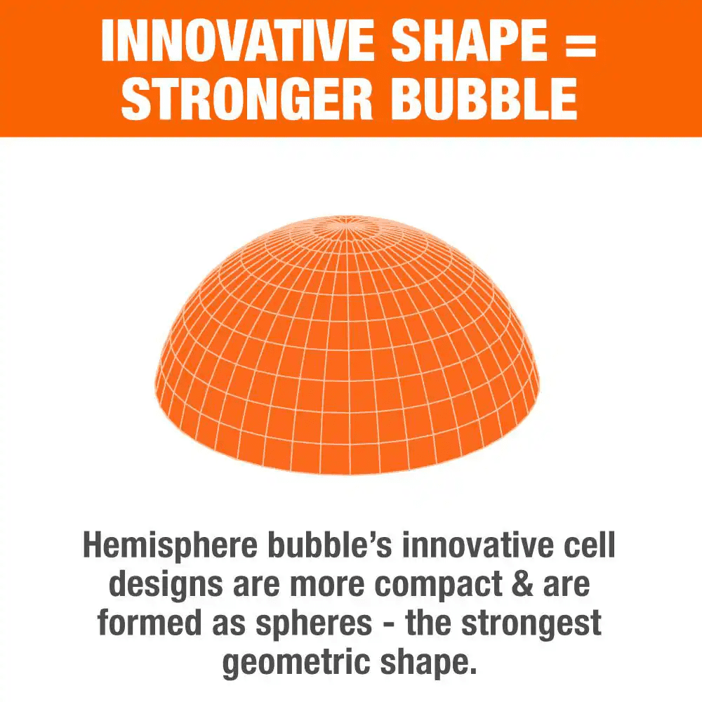 12 In. X 100 Ft. L Clear Perforated Bubble Cushion - Image 3